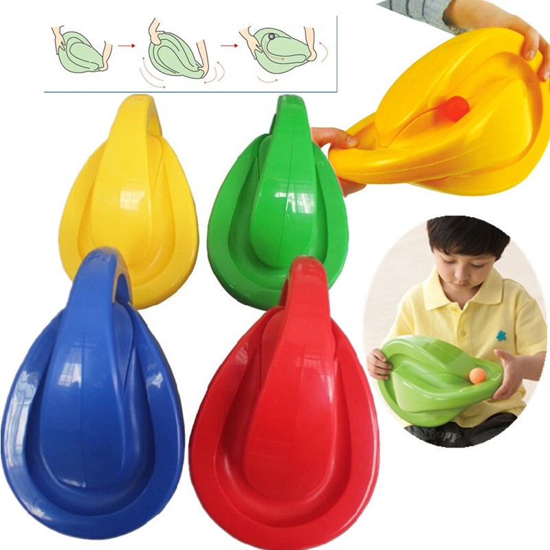 Upper and Lower Turntable Early Education and Wisdom Balance Toys Track Fengshui Ball Children Enlightenment Green