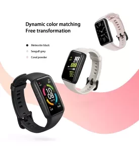 Huawei Honor Band 6 Smart Bracelet 1.47 Inch Full Screen Smartwatch AMOLED Color Touch Screen Heart Rate Monitoring Sleep & Nap