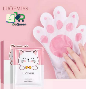 Peeling Mask Cat Paw Hand Skin Mask Nicotinamide Moisturizing