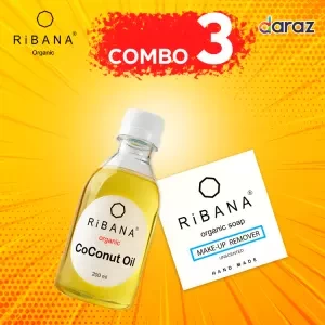 Combo 3 (Makeup Remover Soap and Coconut Oil)