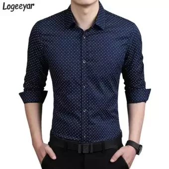 Green Long Sleeve Casual Shirt For Men