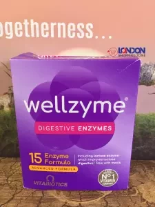Vitabiotics Wellzyme Digestive Enzymes Advanced 60 Capsules UK