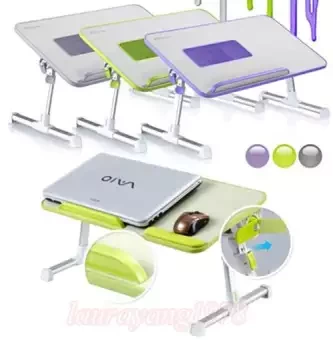 Laptop Bed Desk - White