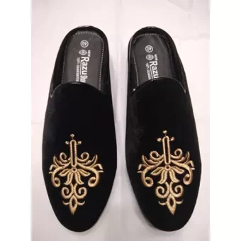 Fashionable Mokmol Half Loafer Shoe For Men