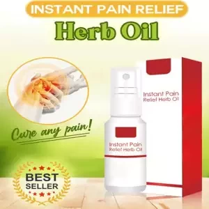 Imported Instant Pain Relief herb Oil Spray, Natural Pain Reliever Spray,