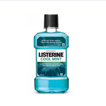 Listerine Cool Mint Mouthwash 500ml BY THAILAND