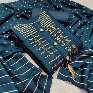 Slub cotton shalwar kameez