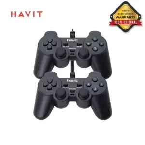Havit G61 USB Double Gamepad with Vibration(Apply to two-player Games)