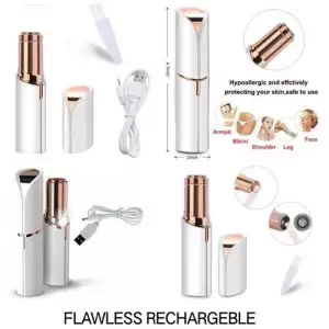 USB Rechargeable Mini Flawless Electric Body Facial Hair Remover, hair remover with USB, rechargeable skin Hair remover,FINISHING TOUCH FLAWLESS FACIAL HAIR REMOVER USB RECHARGEABLE
