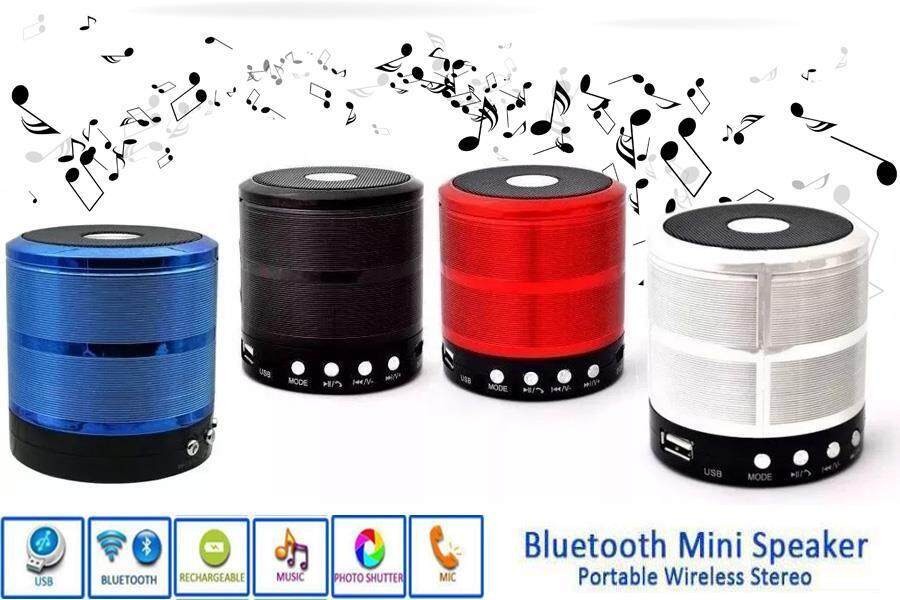 Wireless Bluetooth Speaker 887 TF USB Music Mini Speaker
