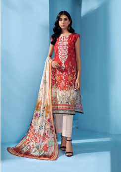 Rang Pasand unstitched 3pcs