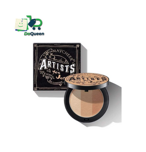 3 Color Face Powder Highlighter Facial Highlighter Bronzer Powder Brighten Shading Powder Cosmetic Makeup Pallete