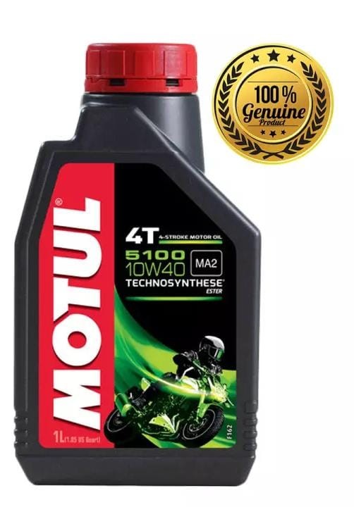 Motul 5100 10W40 4-Stroke Motorcycle Engine Oil – 1 L