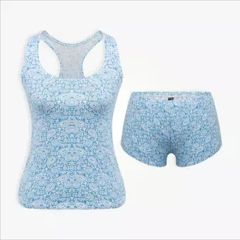 Women 2 Pieces Sexy Yoga Nightwear Lingerie Set Tops and Shorts Outfit Clothes Set