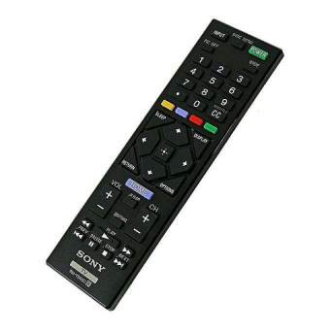 Sony TV Replacement for All LCD LED SMART TV and Bravia TV Remote