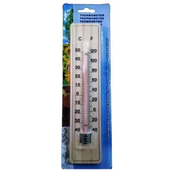 Wall Hang Thermometer Indoor Outdoor Garden House Garage Office Room Hung Logger Room Temperature Meter