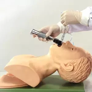 Beautiful Electronic Model Oral Nasal Intubation Training Study Teaching Airway Management Trainer
