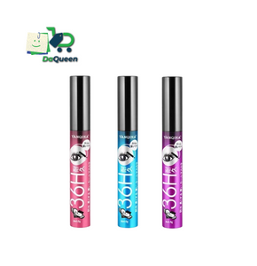 YANQINA 3D Silk Fiber Lash Mascara 36H Lengthening Efficient Waterproof Curling Black Mascara Eyelashes Cosmetics