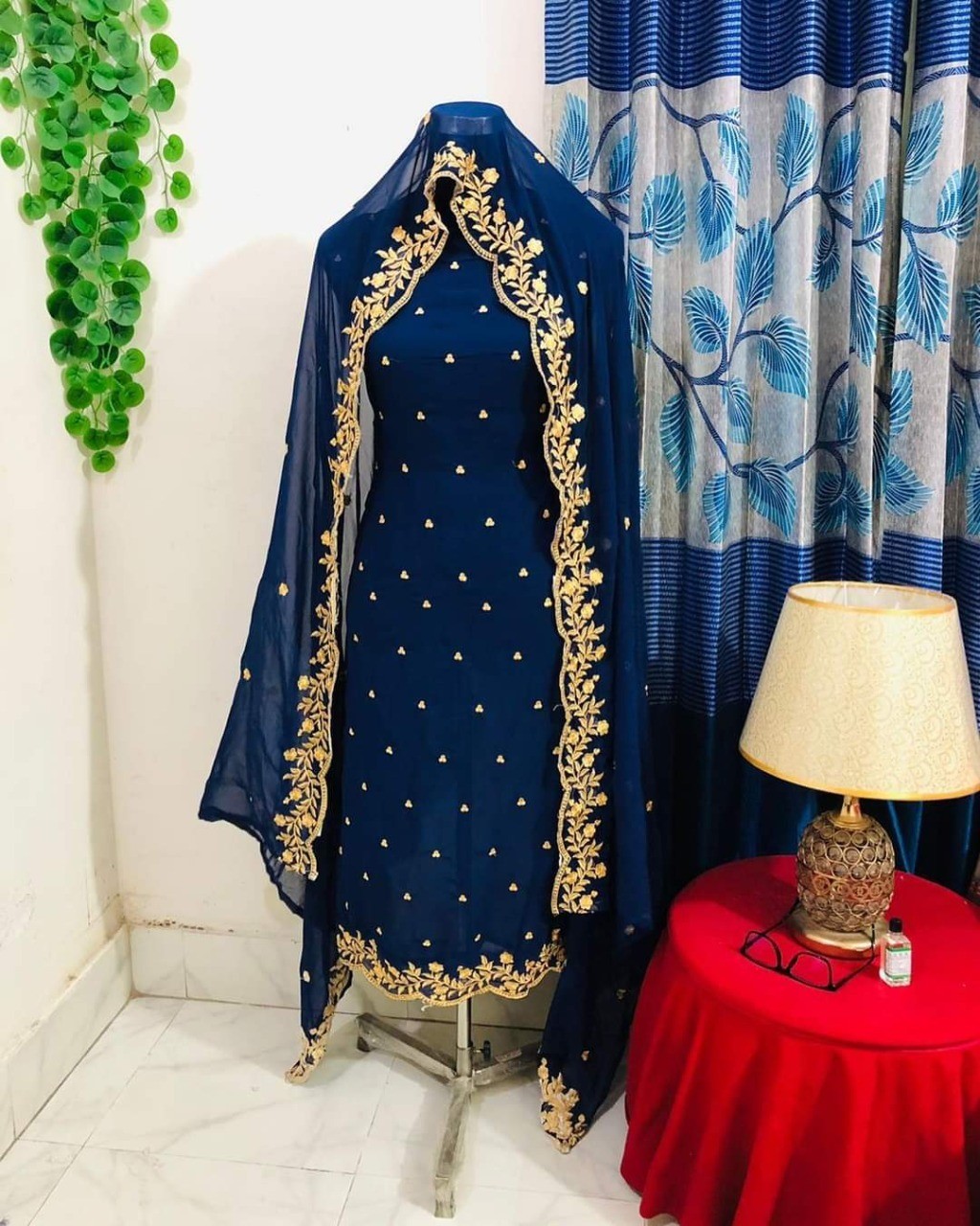 Georgette Three Piece For Woman