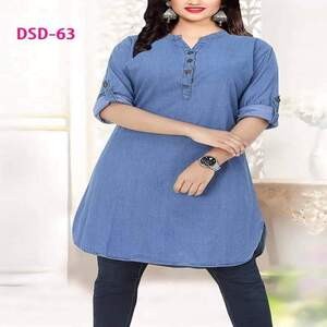 Denim kurti for women