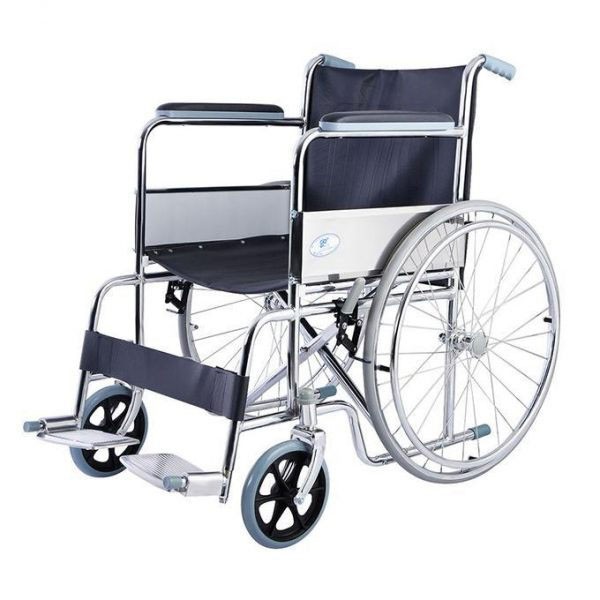 Wheel Chair KY809 -Black & Silver
