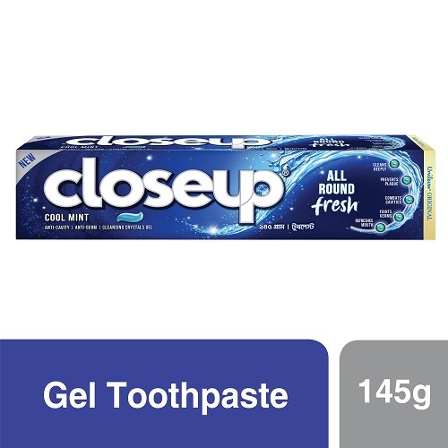Closeup All Around Fresh Multi-benefit Gel Toothpaste Cool Mint 145G