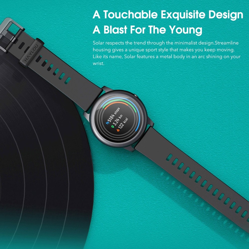 Haylou Smart Watch Solar LS05 Global version- Black